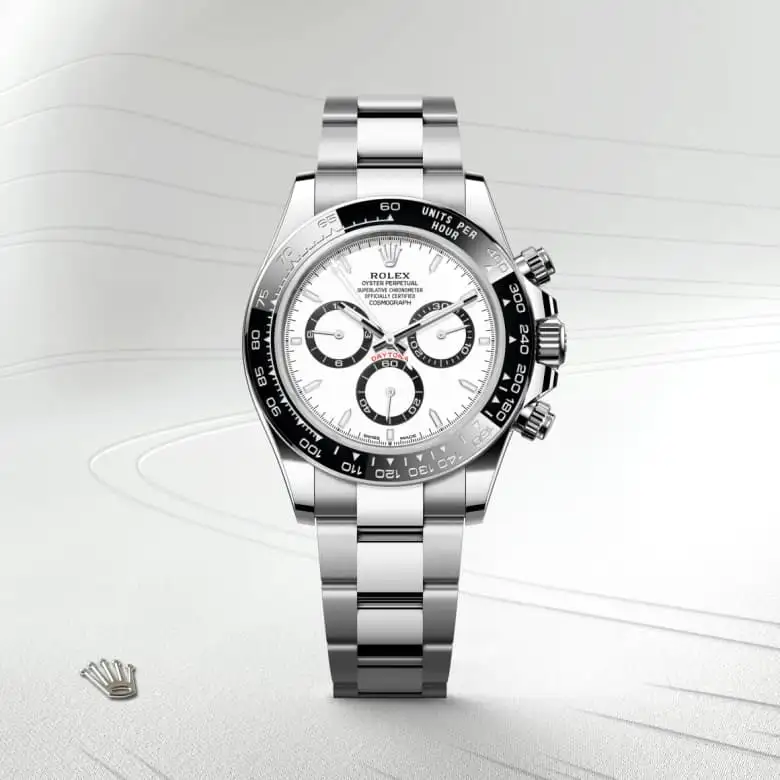 Rolex Daytona Acero Esfera Negra y Blanca