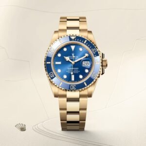 Rolex Submariner Oro Esfera Azul
